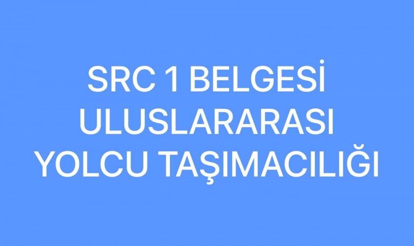 SRC 1 Belgesi 3237
